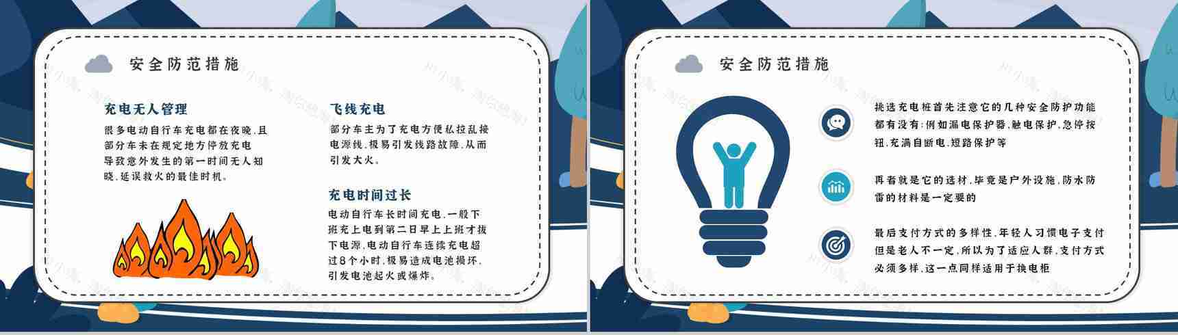 电动车电瓶车消防安全五条七严禁防范知识PPT模板-9