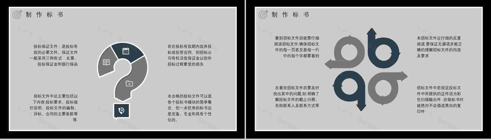 公司部门新员工入职培训购买标书流程与投标书制作流程学习PPT模板-8