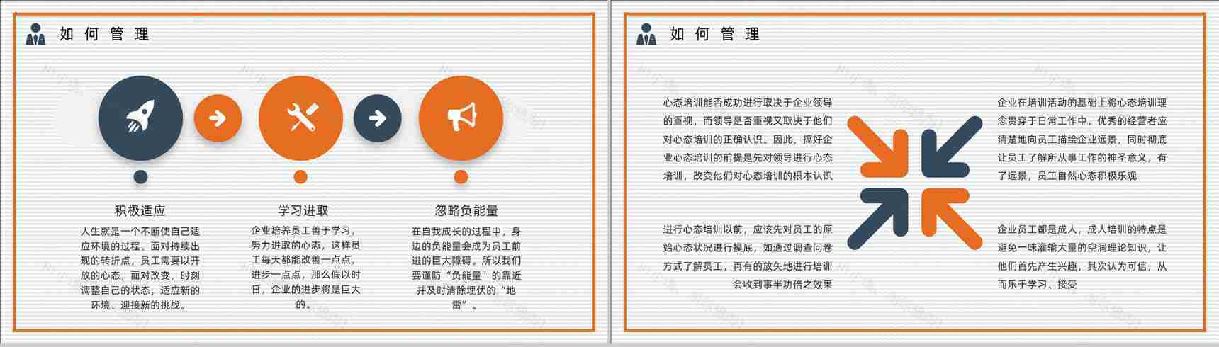 中层管理者职业心态培训心得体会企业管理人员培训总结汇报PPT模板-10