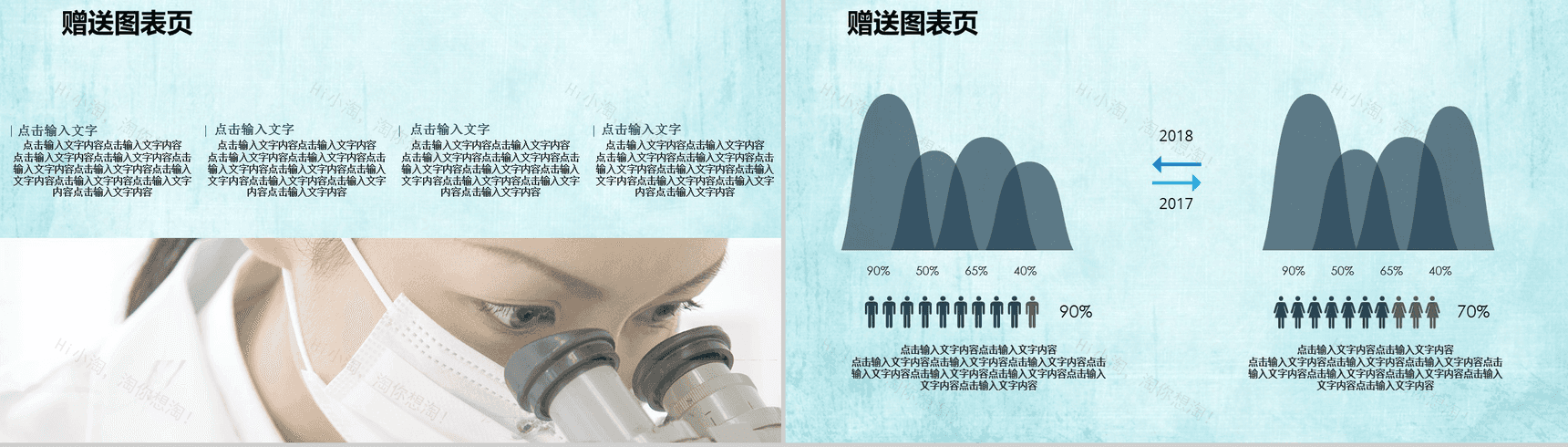 绿色简洁结构完整医疗系统成果汇报PPT模板-26