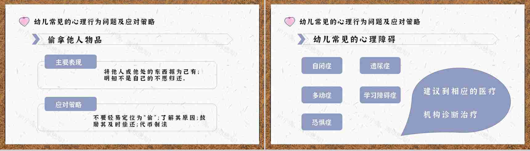 解决方法儿童心理问题产生因素家长教育PPT模板-11