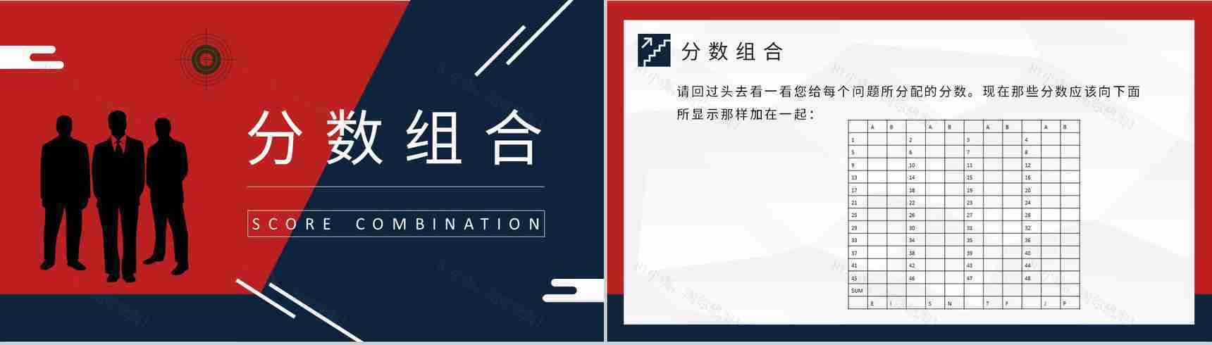 MBTI职业性格测试不同个性判断和分析职业人格评估PPT模板-9