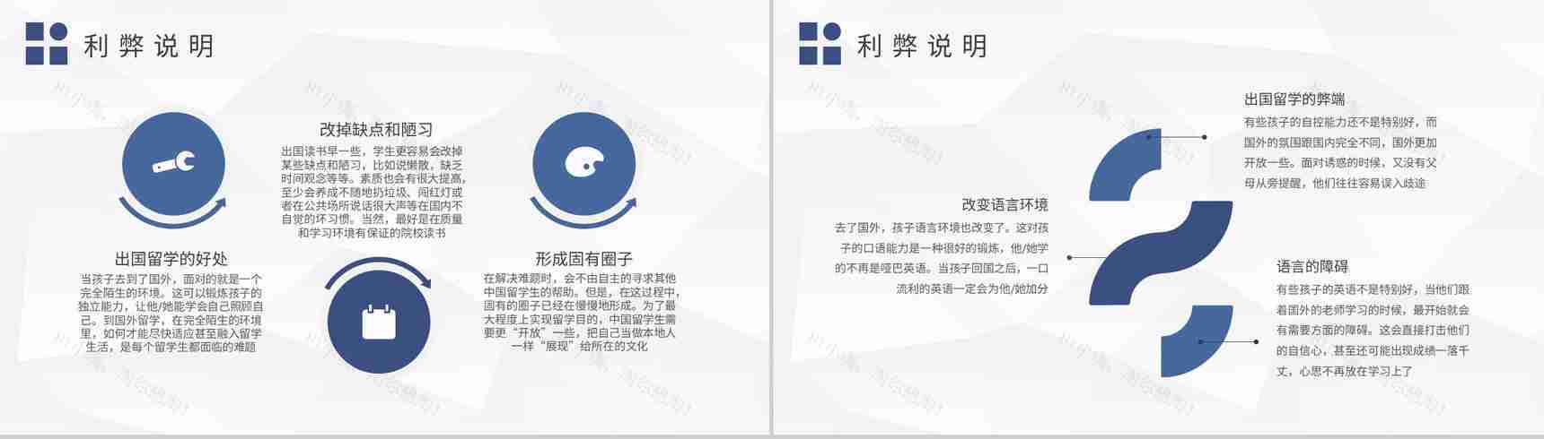 学业深造计划方案学生出国留学要求培训总结PPT模板-4
