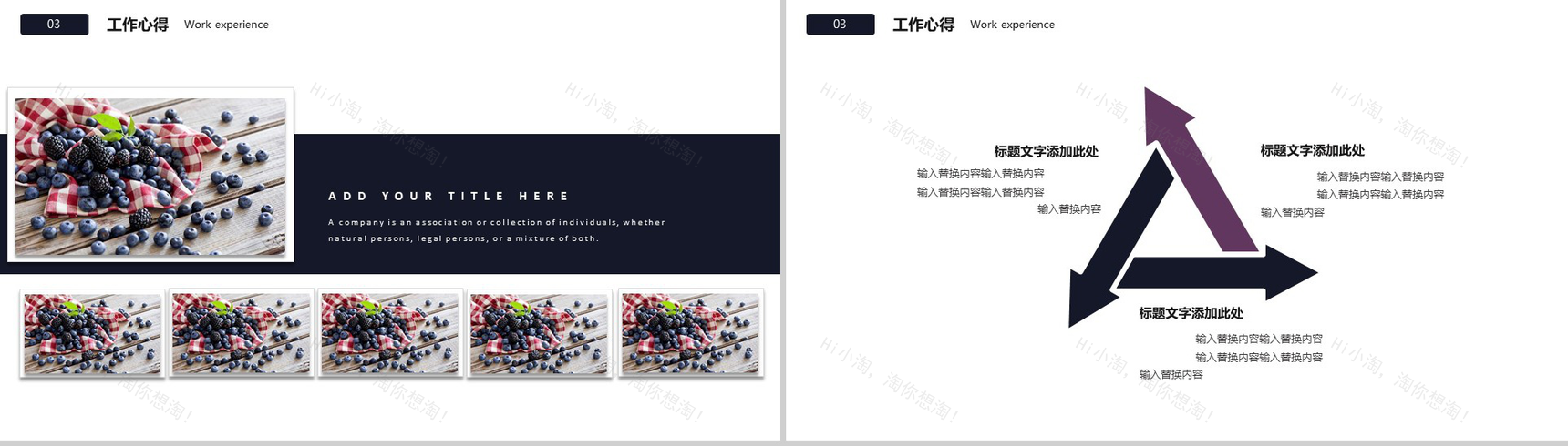 简约风餐饮行业宣传会议通用PPT模板-9