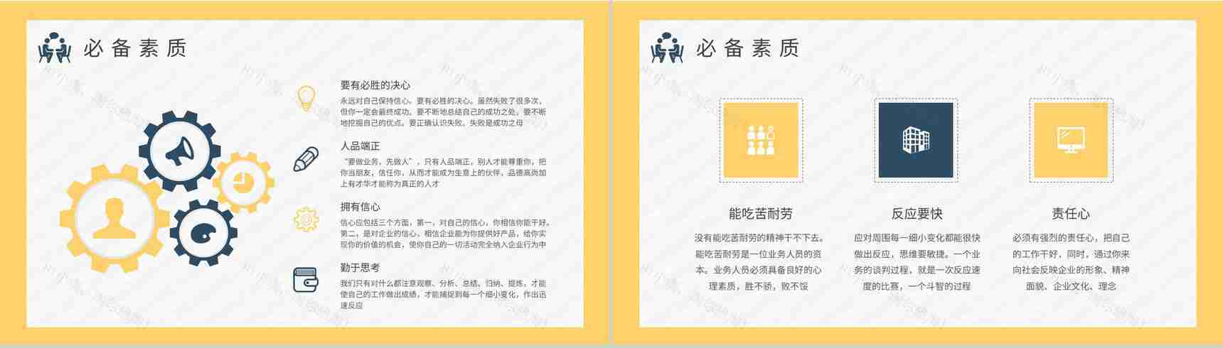 销售人员沟通交流技巧总结业务员口才培训课程PPT模板-6