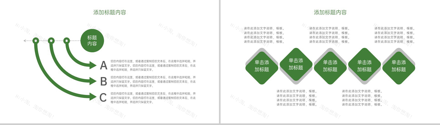 绿色手绘风二十四节气小满节气介绍总结PPT模板-6