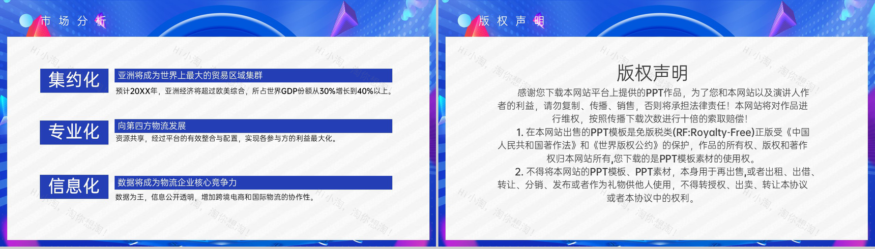 蓝色简约风年中大促跨境电商运营销售方案PPT模板-11