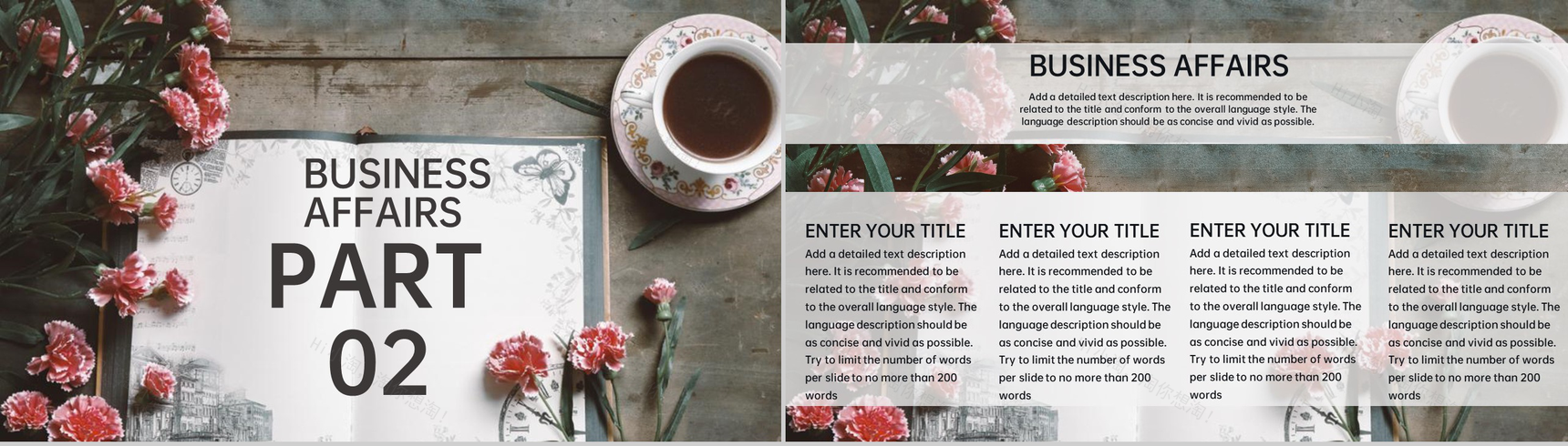 小清新母亲节感恩母爱活动宣传主题PPT模板-5