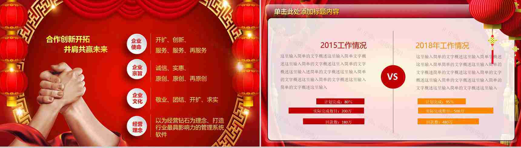 年终总结2019开门红节日庆典PPT模板-6