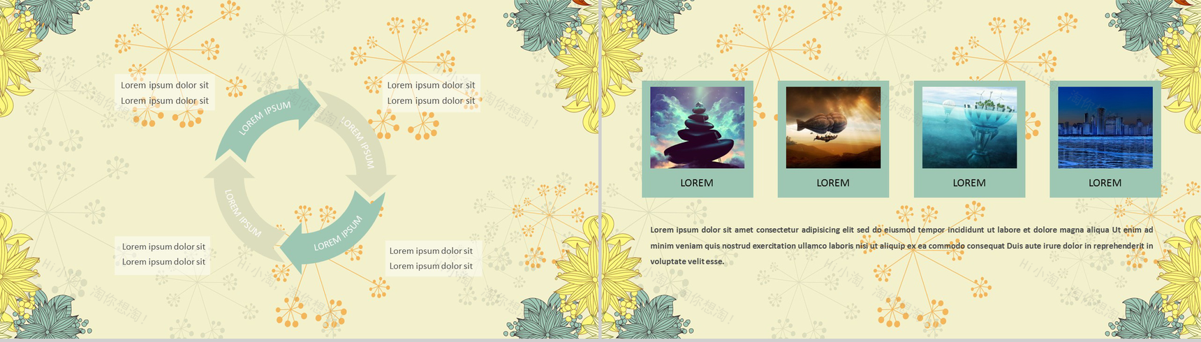 黄色淡雅小清新节日庆典活动策划方案PPT模板-6