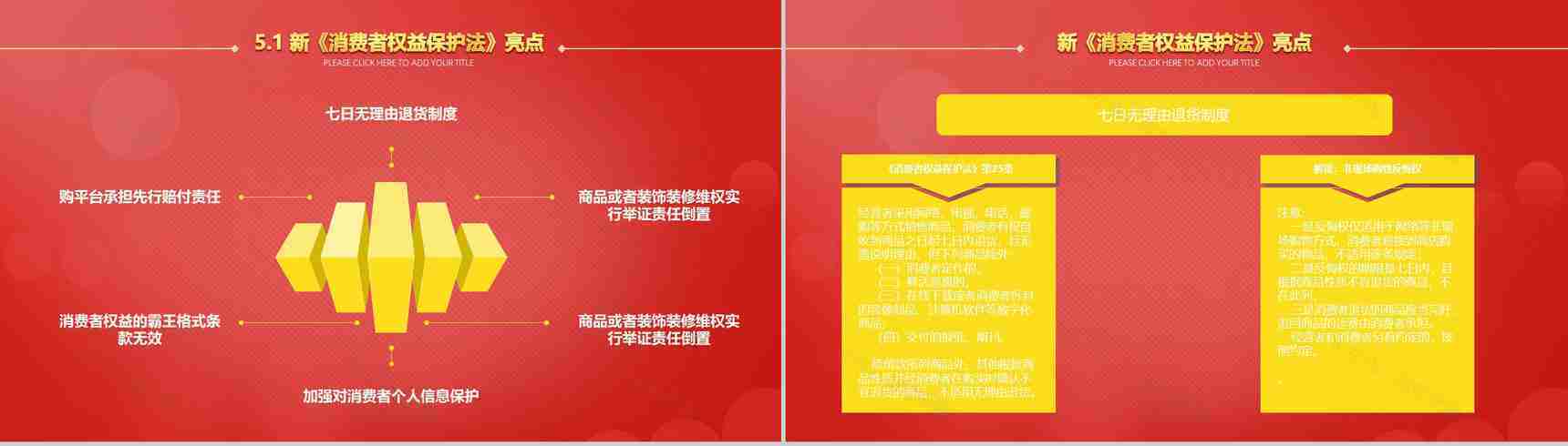 红色诚信3.15国际消费者权益日共创未来PPT模板-11