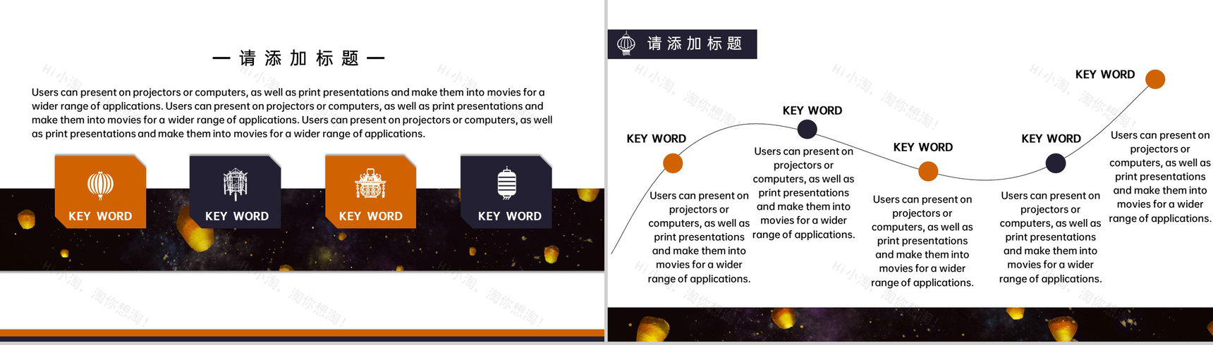 黑色简约风元宵节节日主题工作总结汇报PPT模板-5