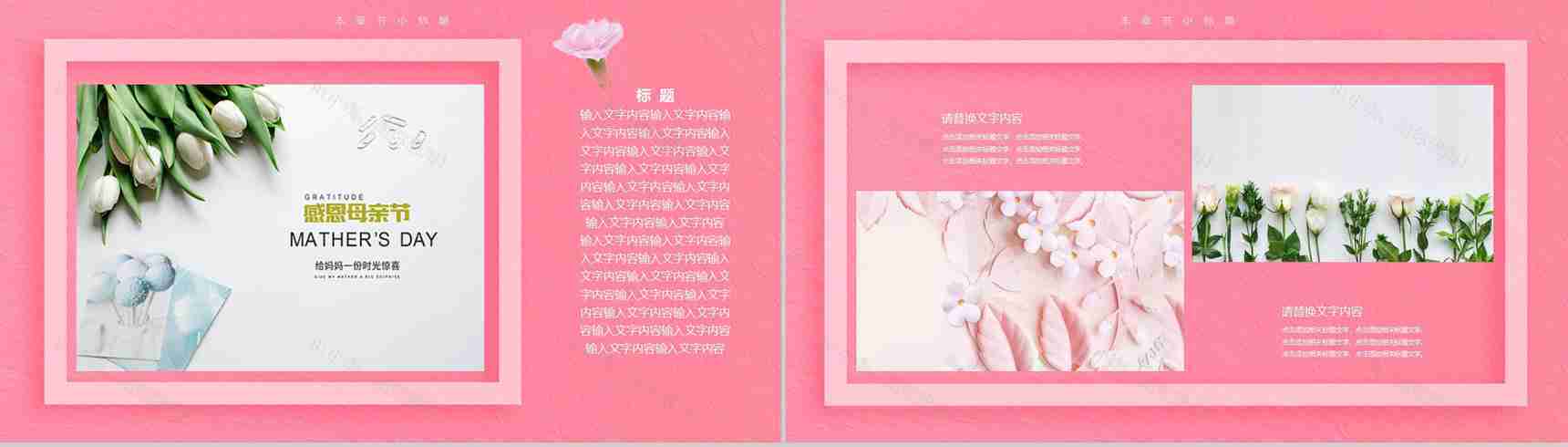 感恩母亲节大型活动宣讲汇报PPT模板-4
