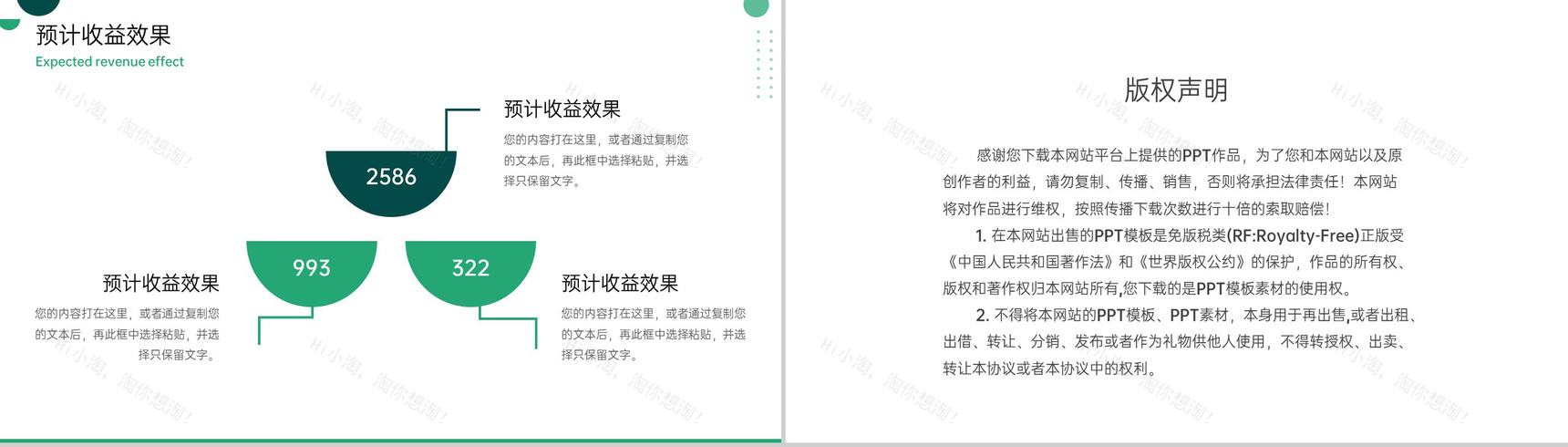 绿色商务风双十一社区狂欢购物节商店促销策划PPT模板-9