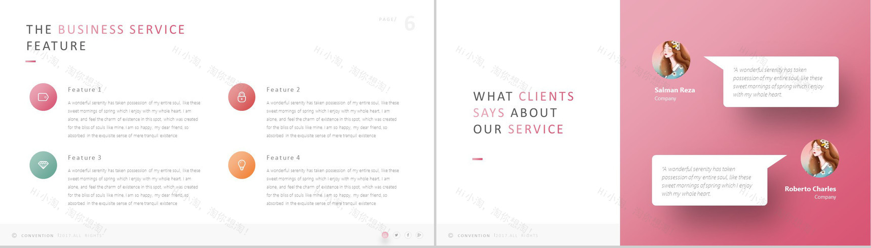 38清新女王节活动宣传PPT模板-4