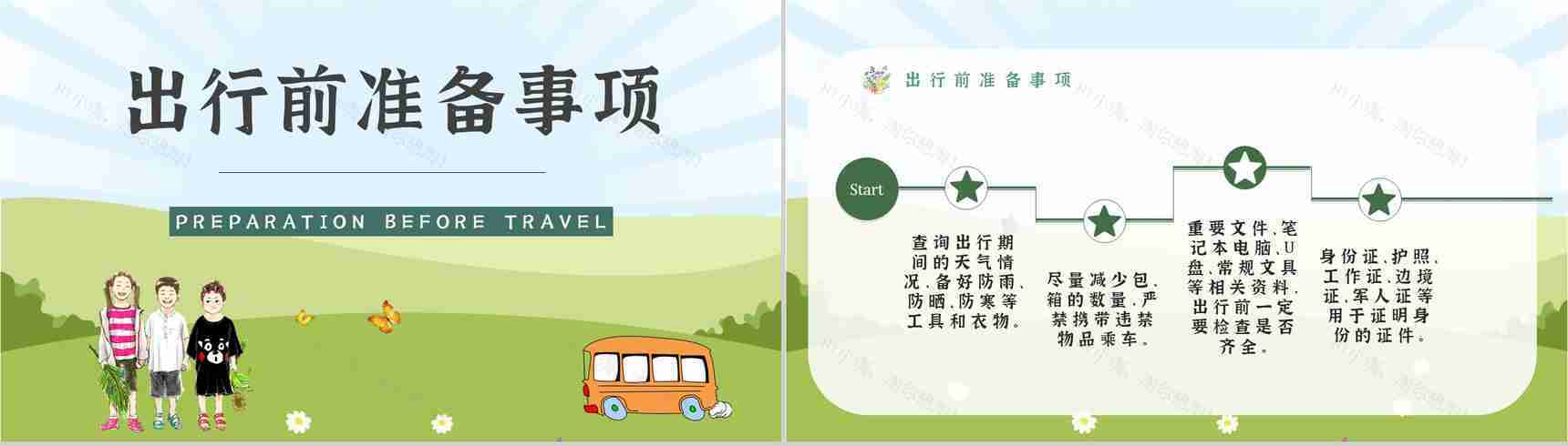 暑假旅行线路推荐假期旅行计划攻略经典推荐PPT模板-7