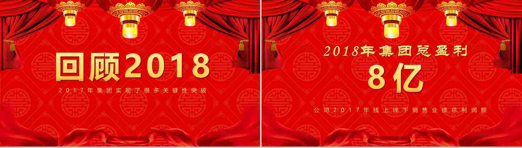 2019开门红年终总结暨誓师大会PPT模板-4