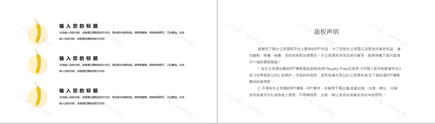 中国传统习俗芒种由来介绍PPT模板-10