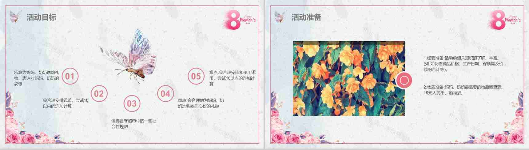 38庆祝女神节感恩母亲PPT模板-10