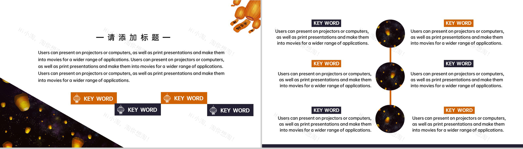 黑色简约风元宵节节日主题工作总结汇报PPT模板-7