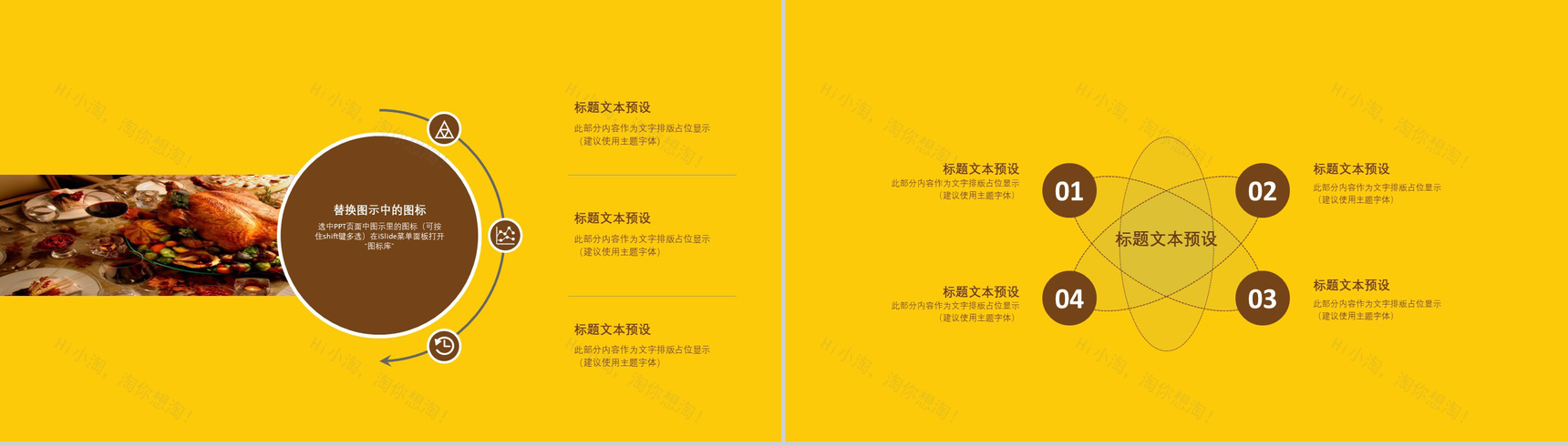 黄色大气商务感恩节活动宣传策划汇报PPT模板-3