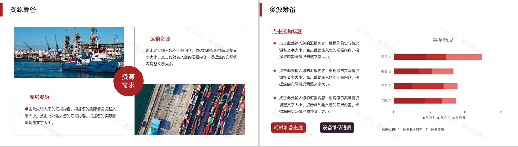 红色简约风双11促销运营方案风险预案PPT模板-5