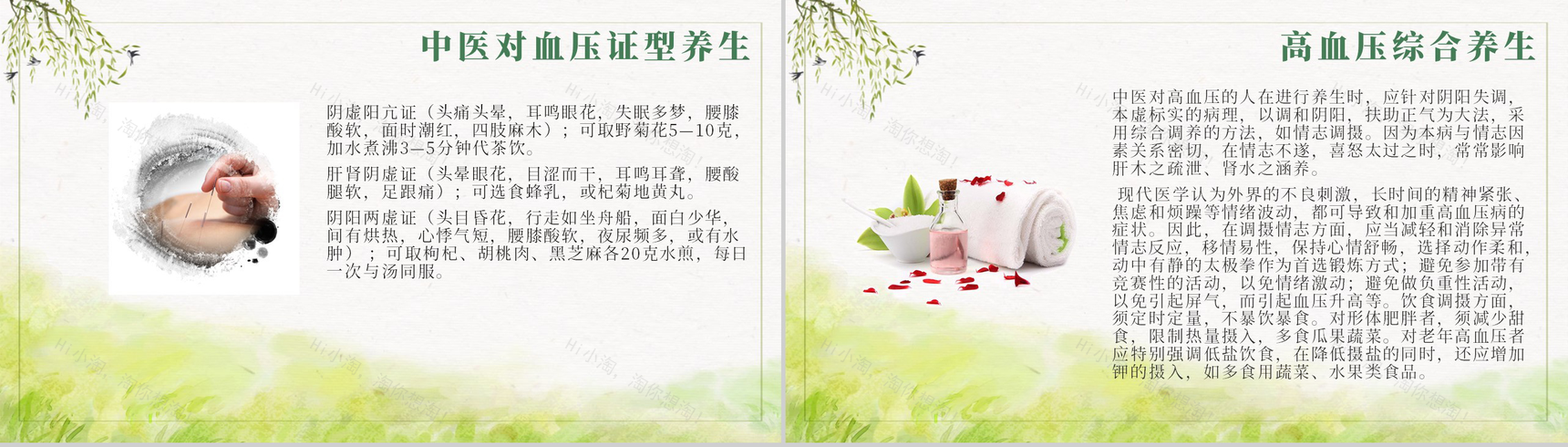 二十四节气养生清明中国传统节日谷雨PPT模板-3