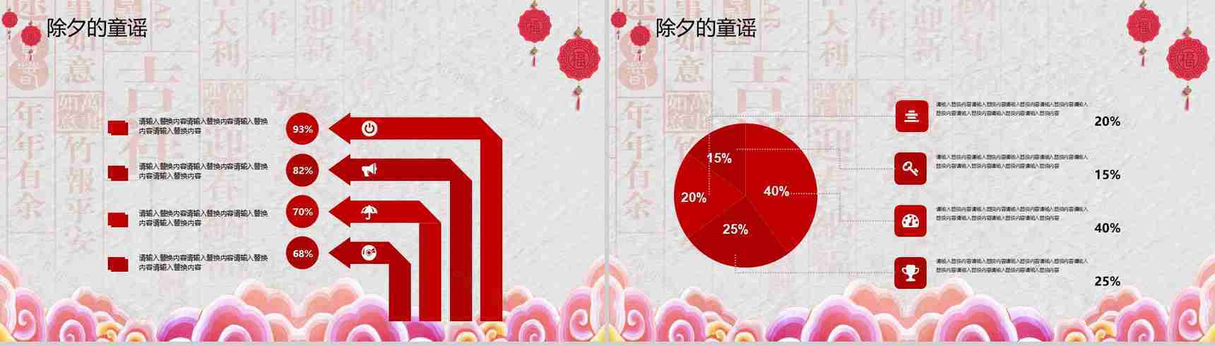 中国风除夕传统文化介绍PPT模板-10