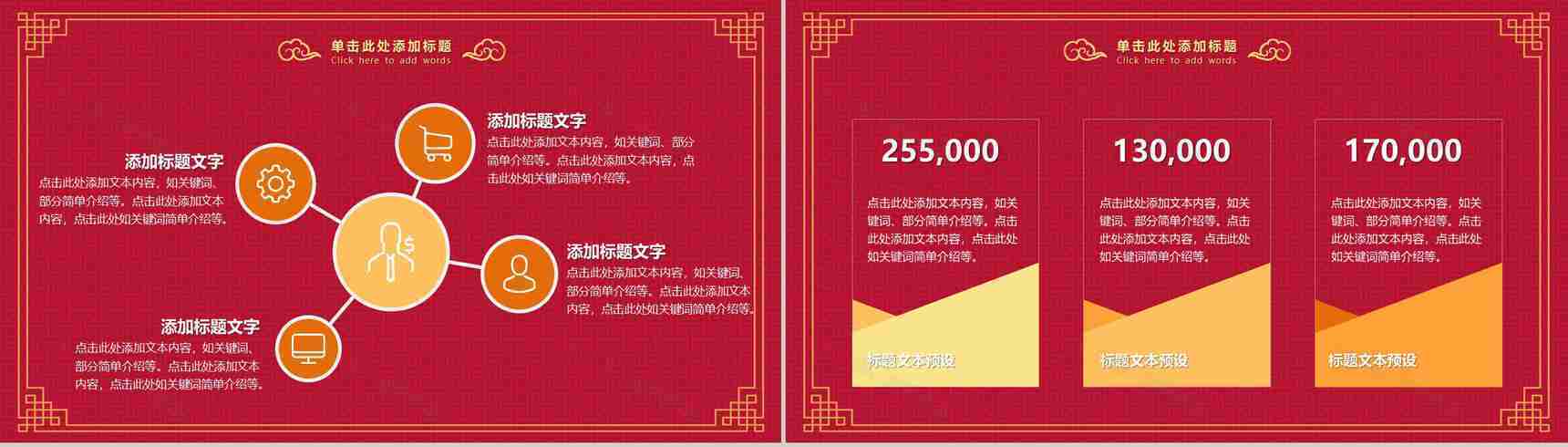 你好2019猪年新春祝福年终总结PPT模板-9