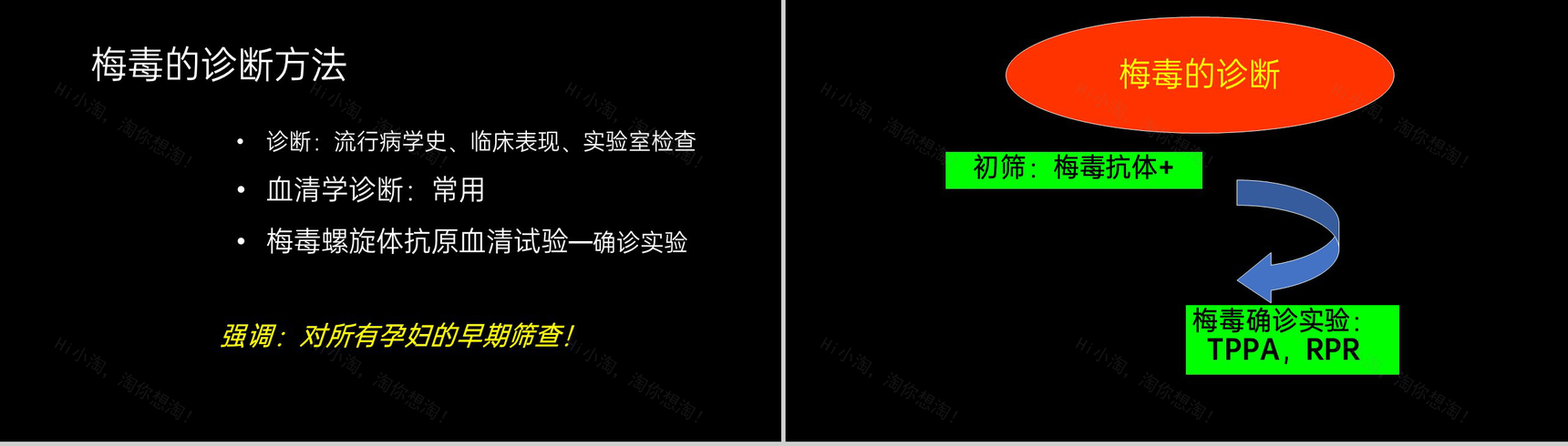 黑色简约预防艾滋病梅毒乙肝母婴三病阻断传播知识PPT模板-11
