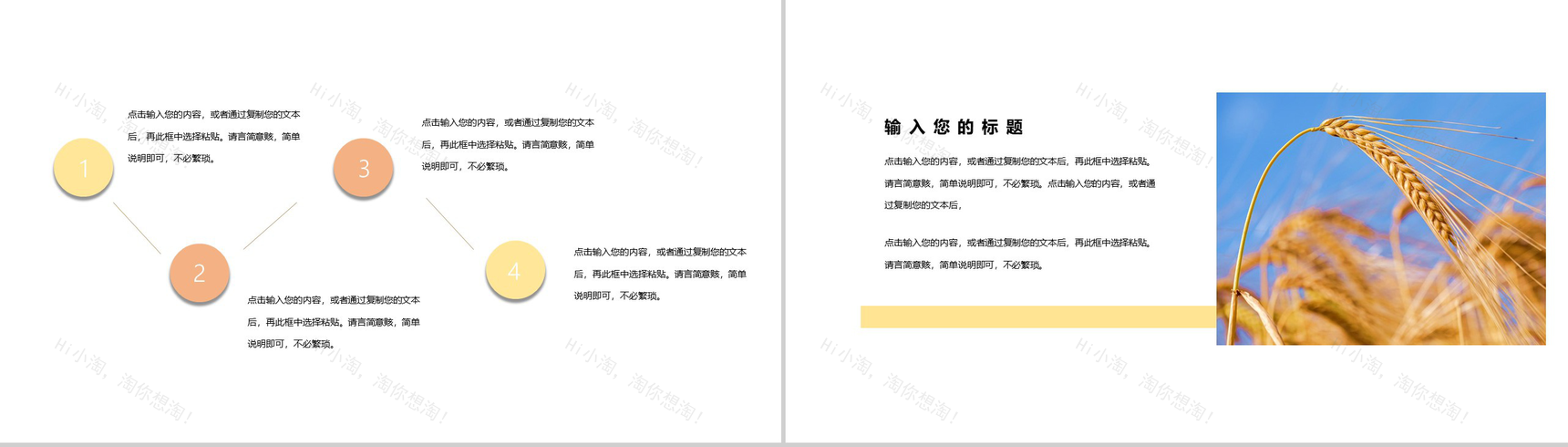 24节气芒种习俗由来介绍PPT模板-9