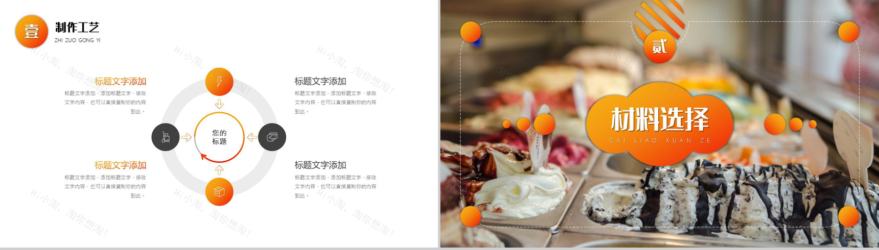 橙色渐变中国传统二十四节气夏至日回忆PPT模板-4