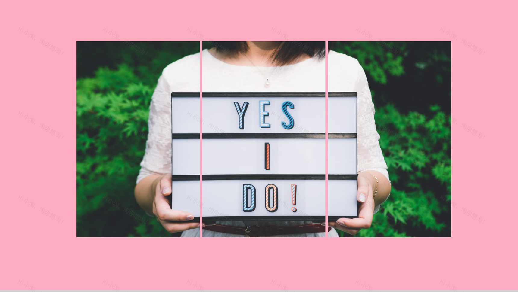 粉色爱心唯美大气520表白求婚快闪动态PPT模板-22