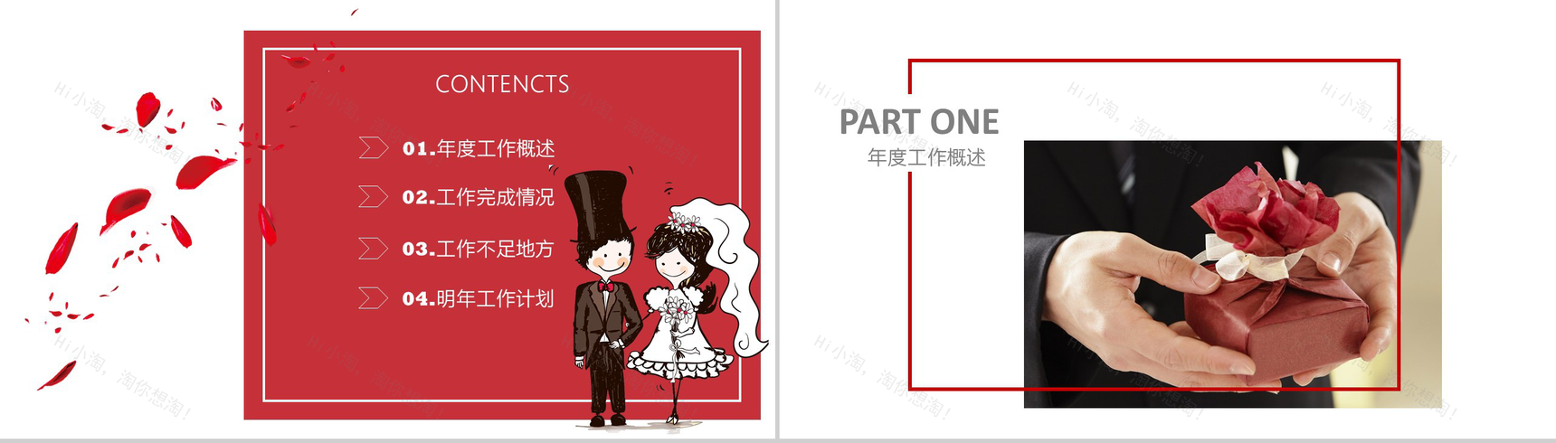 简约时尚七夕情人节活动策划汇报PPT模板-2