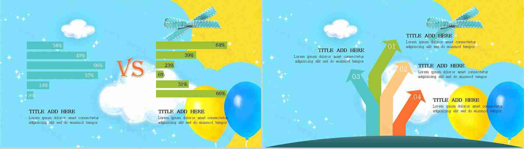 小丑卡通动态愚人节节日派对活动策划PPT模板-8