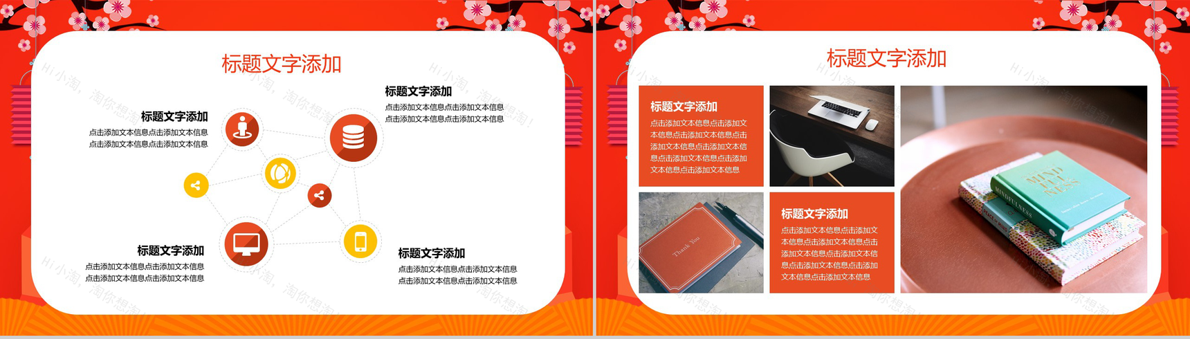 橙黄色中国风系列传统节日除夕文化介绍宣传PPT模板-3