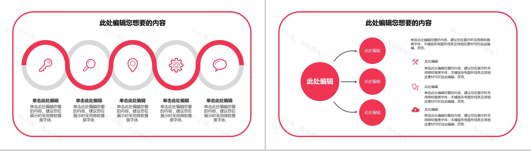 个性浪漫恋爱甜蜜表白求婚婚礼策划方案PPT模板-3