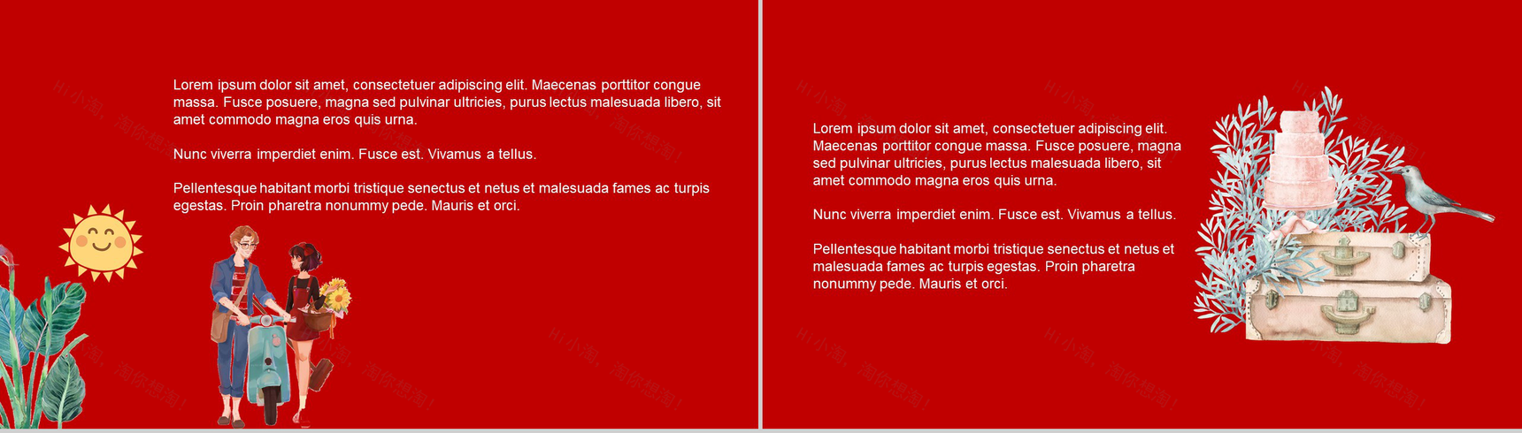 大气浪漫爱心情侣表白求婚快闪PPT模板-10