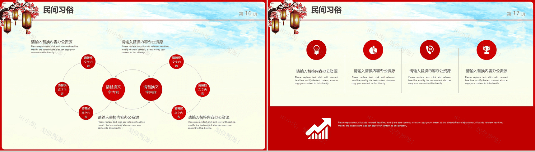 大气中国红元宵节活动策划方案PPT模板-9