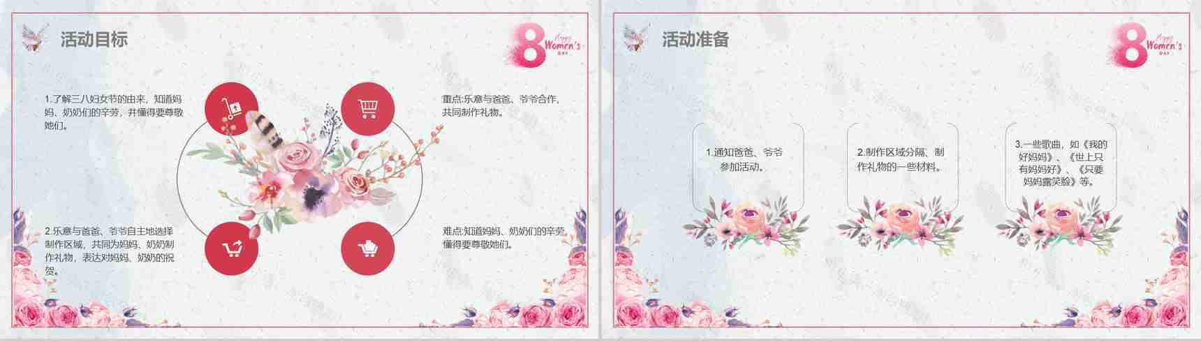 38庆祝女神节感恩母亲PPT模板-7