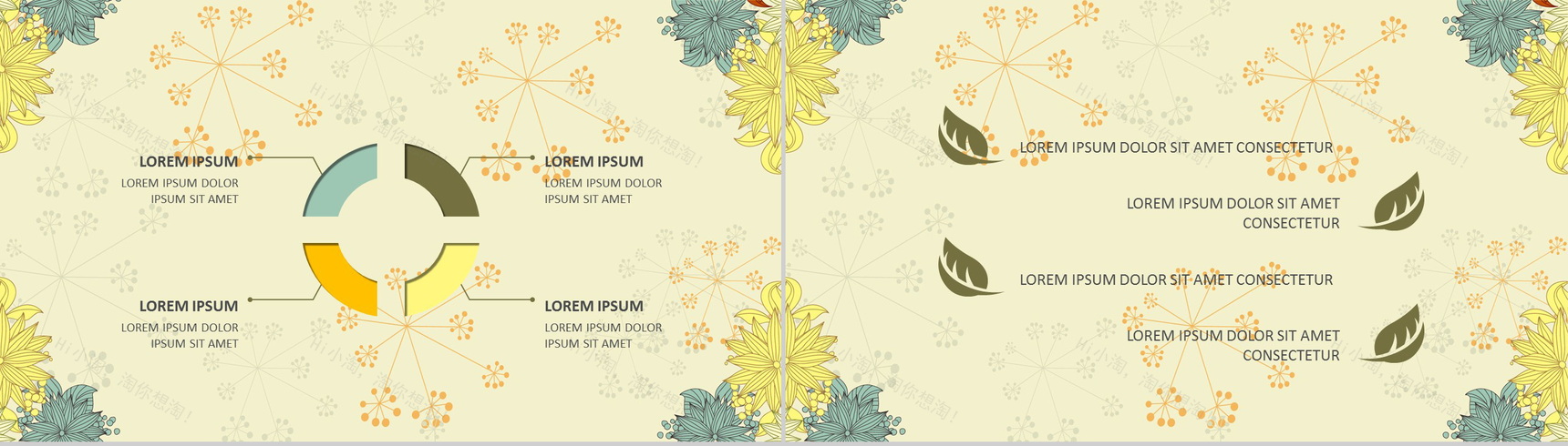 黄色淡雅小清新节日庆典活动策划方案PPT模板-3