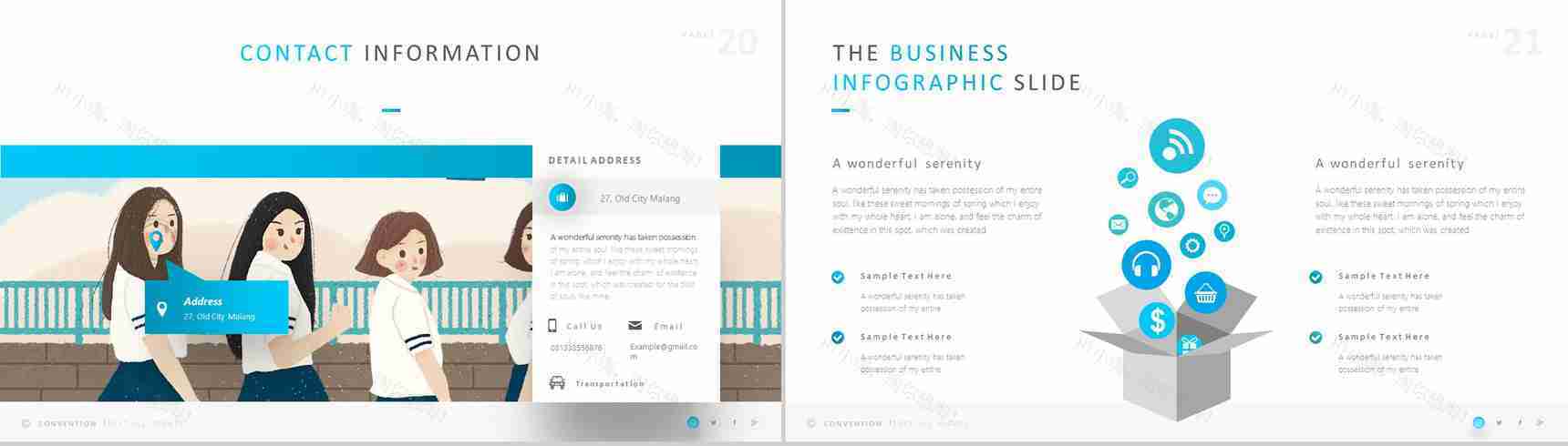 37女生节班会节日宣传PPT模板-11