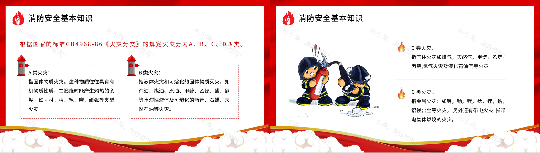 消防安全人人有责全国消防安全宣传日幼儿园中小学生主题班会安全教育PPT模板-3