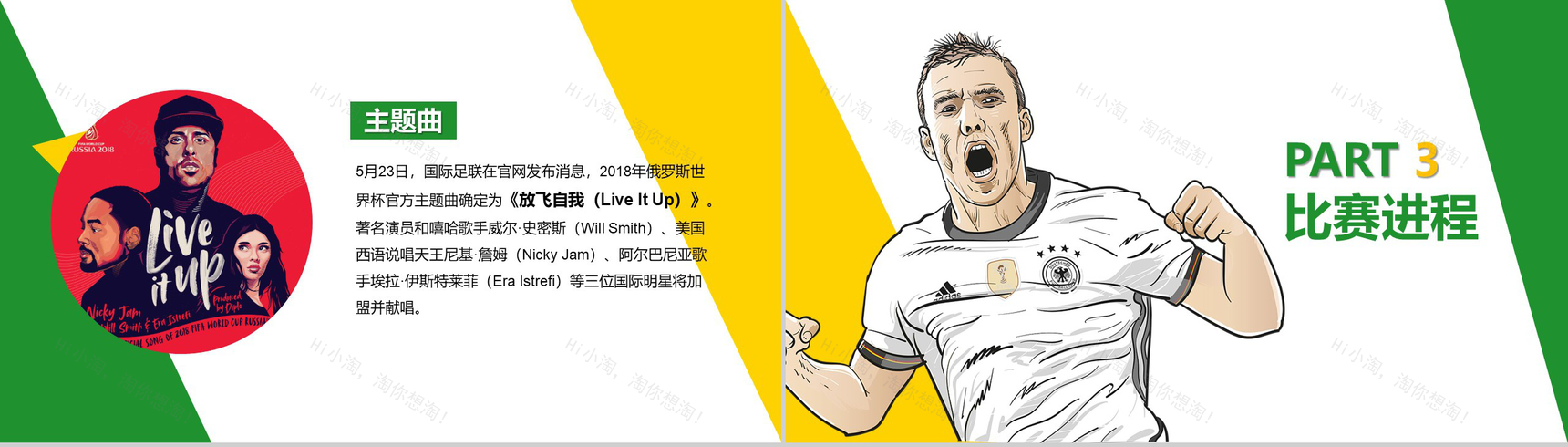 燃情世界杯足球知识宣讲PPT模板-7