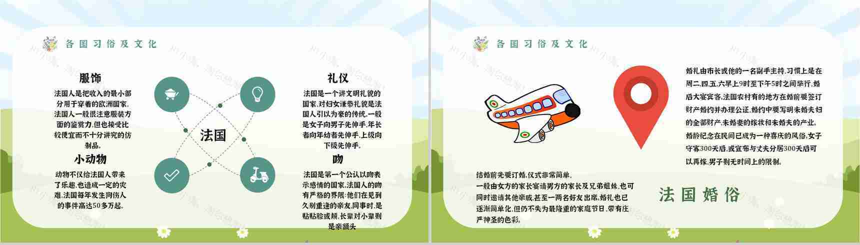 暑假旅行线路推荐假期旅行计划攻略经典推荐PPT模板-4