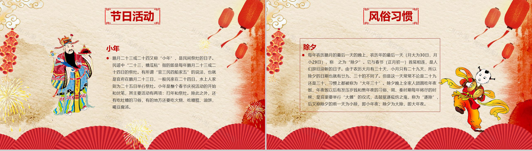 弘扬传统文化春节习俗春节庆典PPT模板-9
