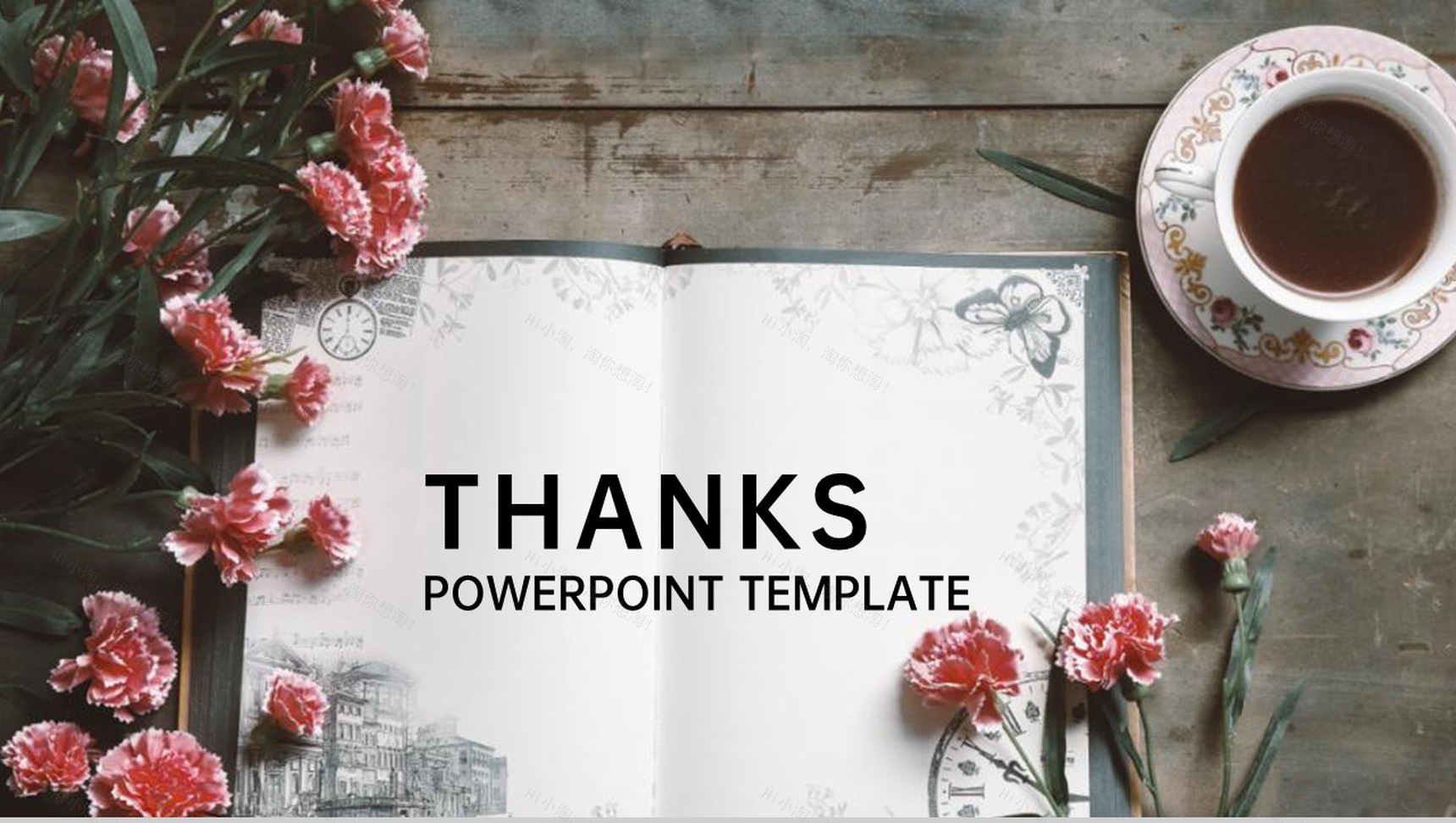 小清新母亲节感恩母爱活动宣传主题PPT模板-11