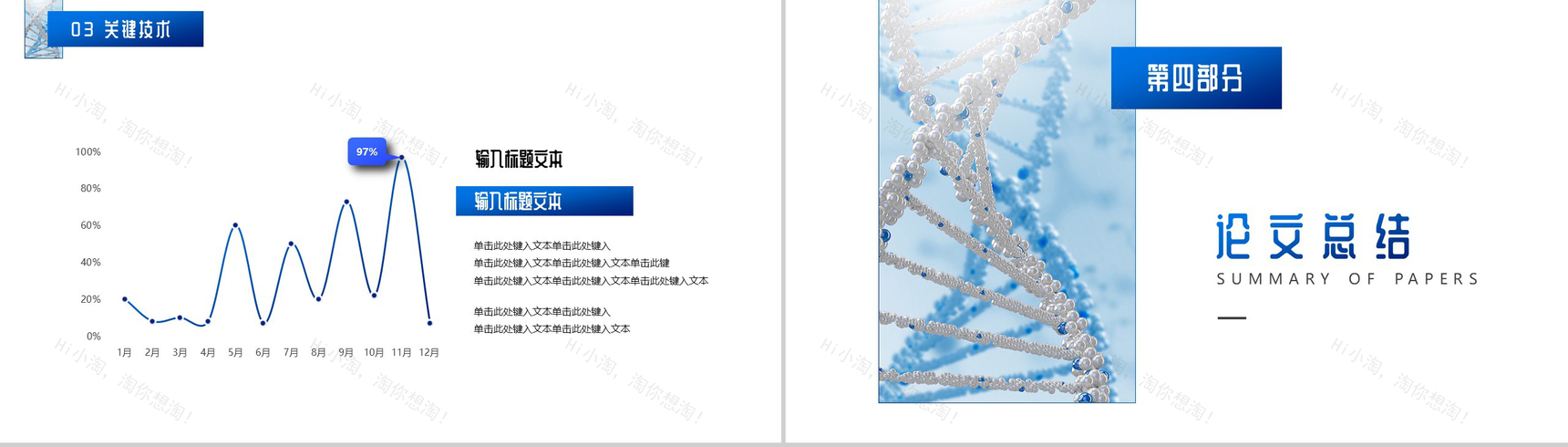 生物制药大学论文开题报告PPT模板-8