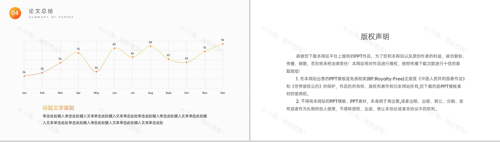 橙色商务风应用语言学专业毕业答辩研究方法展示PPT模板-10