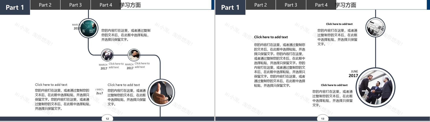 湖北美术学院国家奖学金答辩PPT模板-7